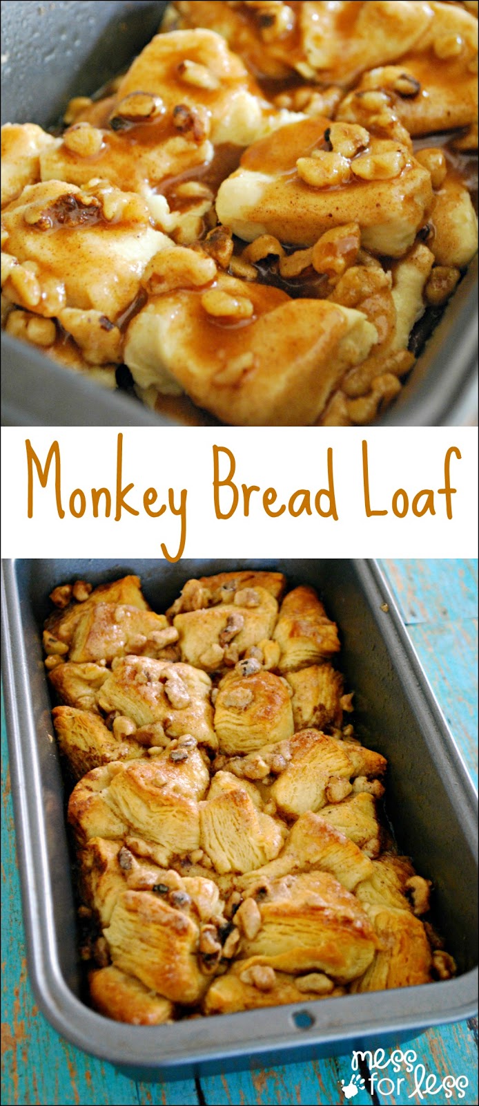 Monkey Bread Recipe Food Fun Friday Mess For Less