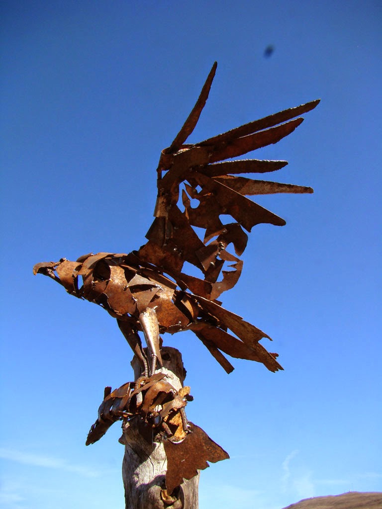 Trail Coalition of Snohomish County Dan Brown Metal Sculpture for