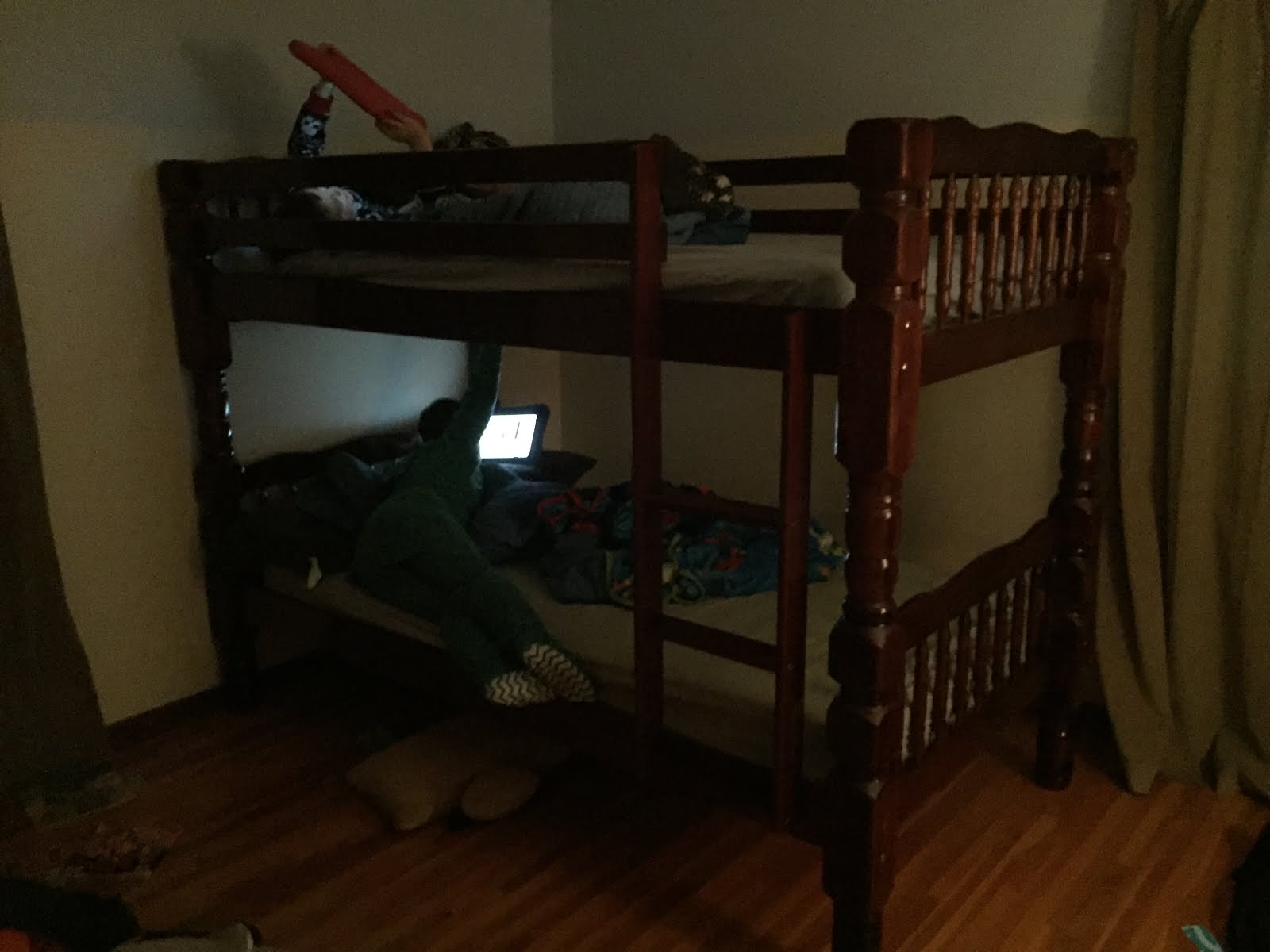 The Fragile X Files Bunk beds