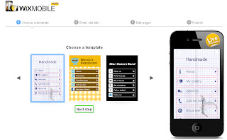 Create a flash mobile website Create a flash mobile website ScreenShot
