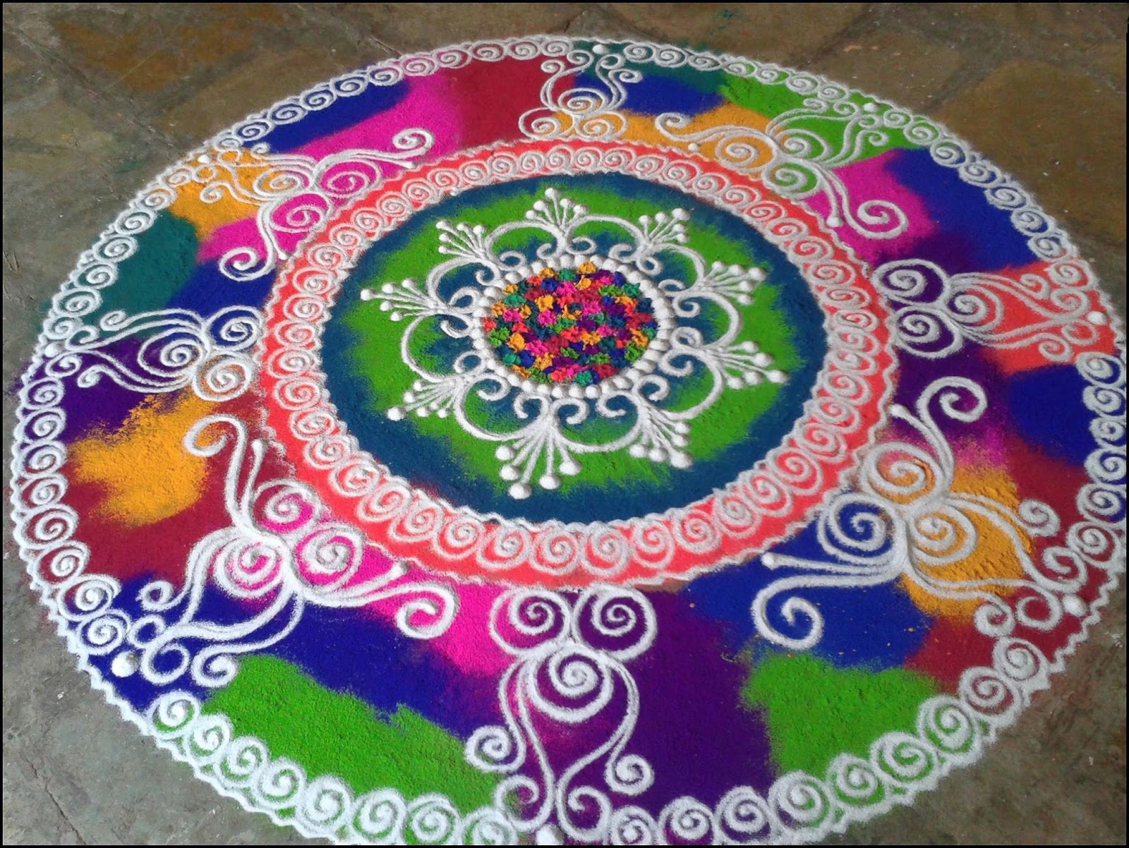 latest simple rangoli designs for sankranthi 2016 Latest Fashions World Wallpapers 5 latest simple rangoli designs for sankranthi 2016