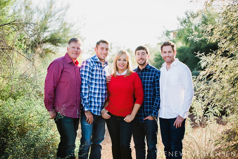 North Scottsdale Family Christmas Card Photos | North Scottsdale