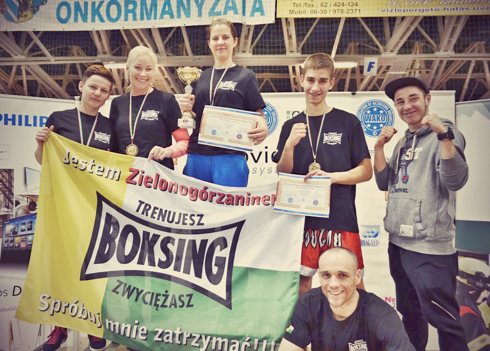 Puchar Świata, kickboxing, Szeged, 2014 r., k-1, kick light, low kick, 