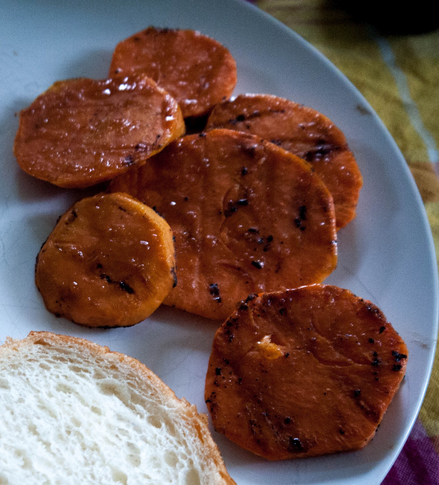 Recipe Codex Side dish Grilled Sweet Potatoes with BBQ Sauce