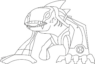 Ben10 Coloring Pages Ben10 Coloring Pages