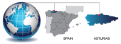 Localización Asturias