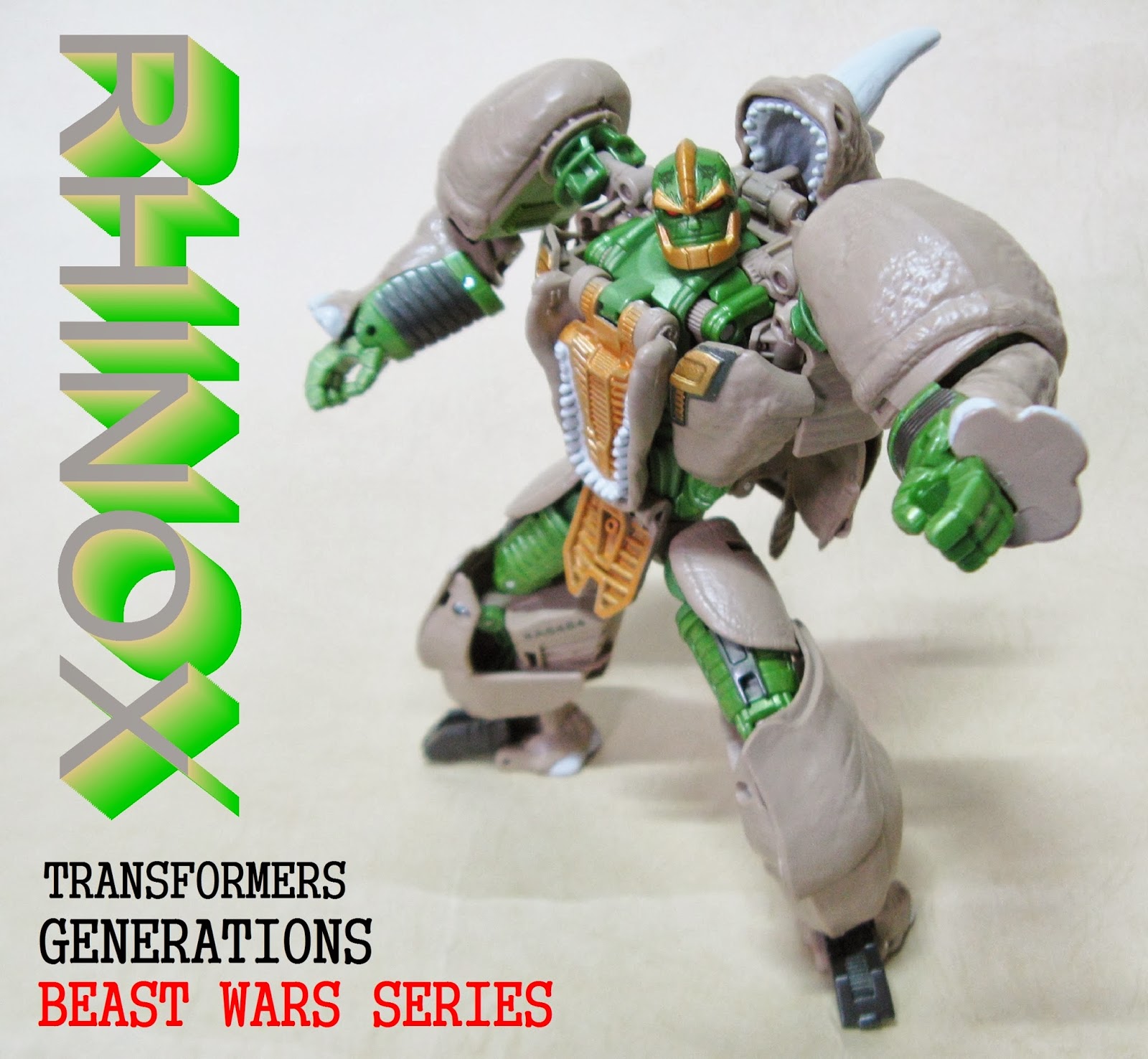 TRANSFORMERS Generations Beast Wars series Voyager class RHINOX(IDW