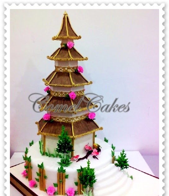 Comel's Cakes & Cupcakes Johor Bahru Pagoda Cakes!!! More Grand cakes