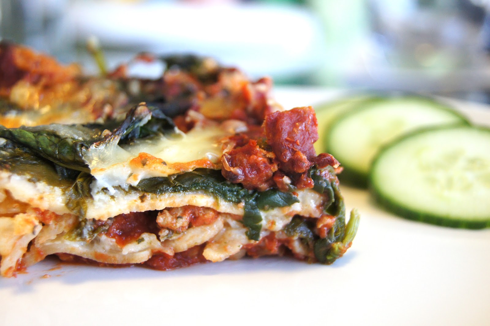 Eating Well, while Gluten Free Turkey Spinach Lasagne
