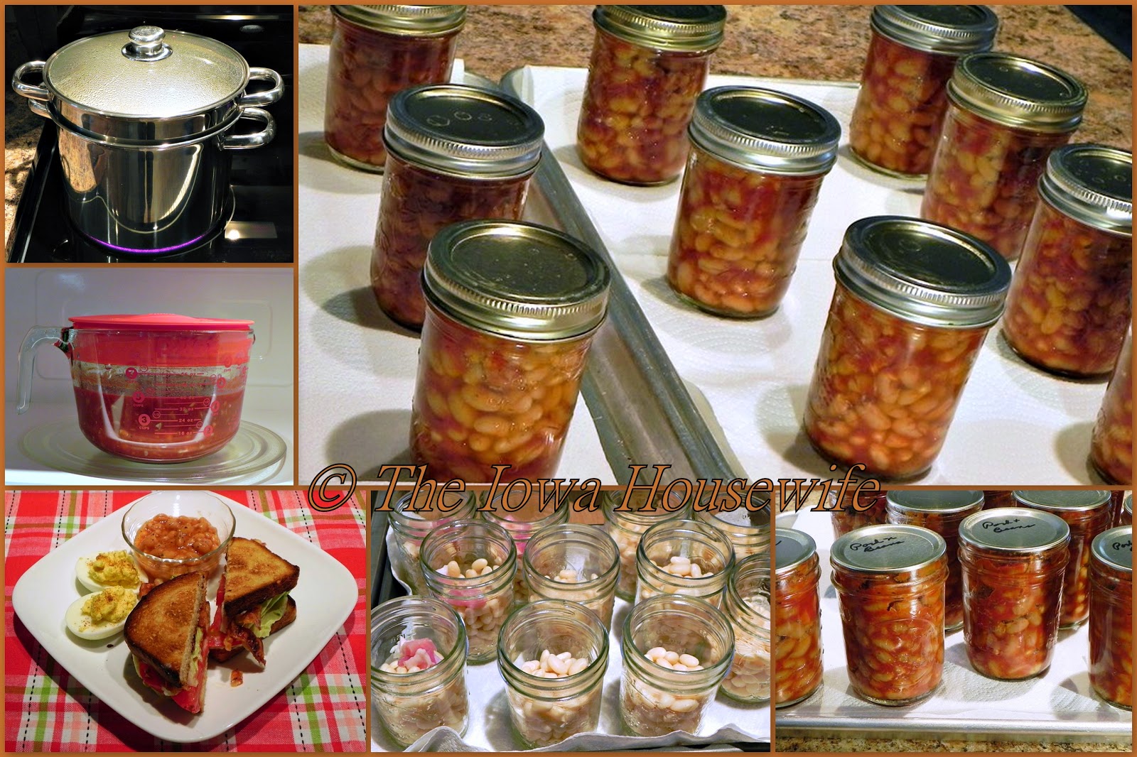 The Iowa Housewife Home Canned Pork and Beans in Tomato Sauce