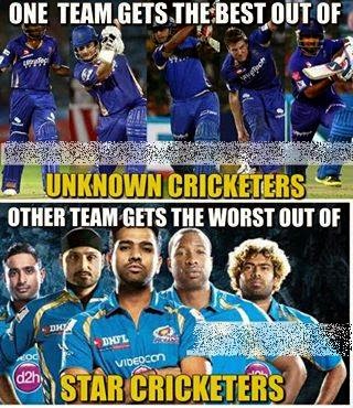 FUNNY INDIAN PICTURES GALLERY : MUMBAI INDIANS  IPL7 INDIAN PREMIER LEAGUE 2014 EDITION FUNNY PICS COLLECTION