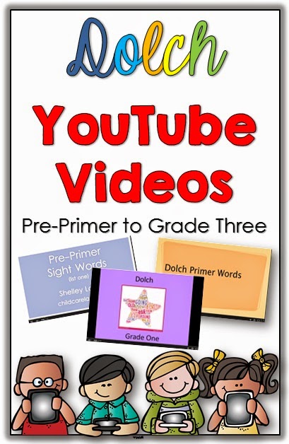 Tracking Reading Fluency with Games and a FREEBIE plus Dolch YouTube videos Tracking Reading Fluency with Games and a FREEBIE plus Dolch YouTube videos