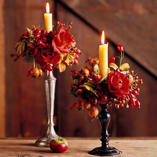 Perception In Print Elegant Thanksgiving Centerpieces