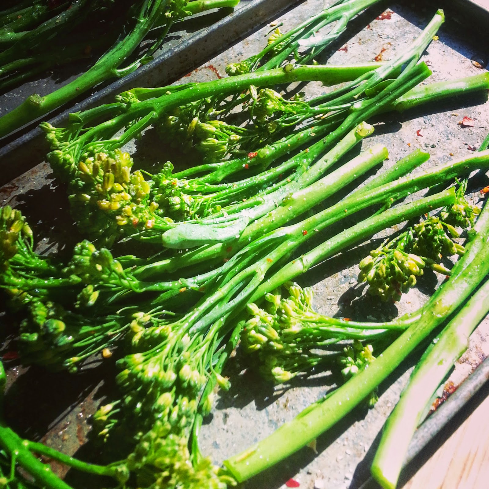 {Recipe} Roasted Baby Broccoli Nettye Johnson