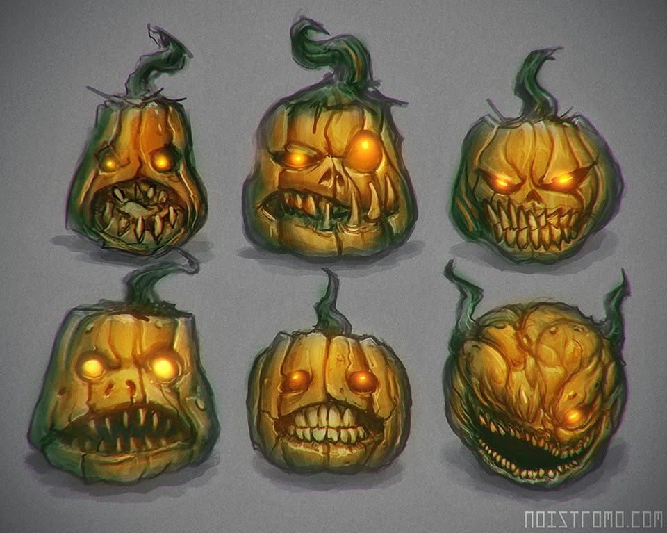 Pumpkins 2013 - sketches. 