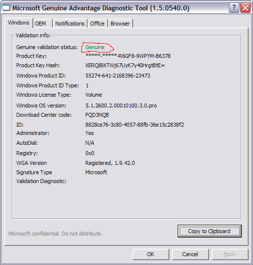 Resiko memakai windows bajakan