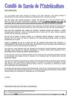 Communiqué du CSO