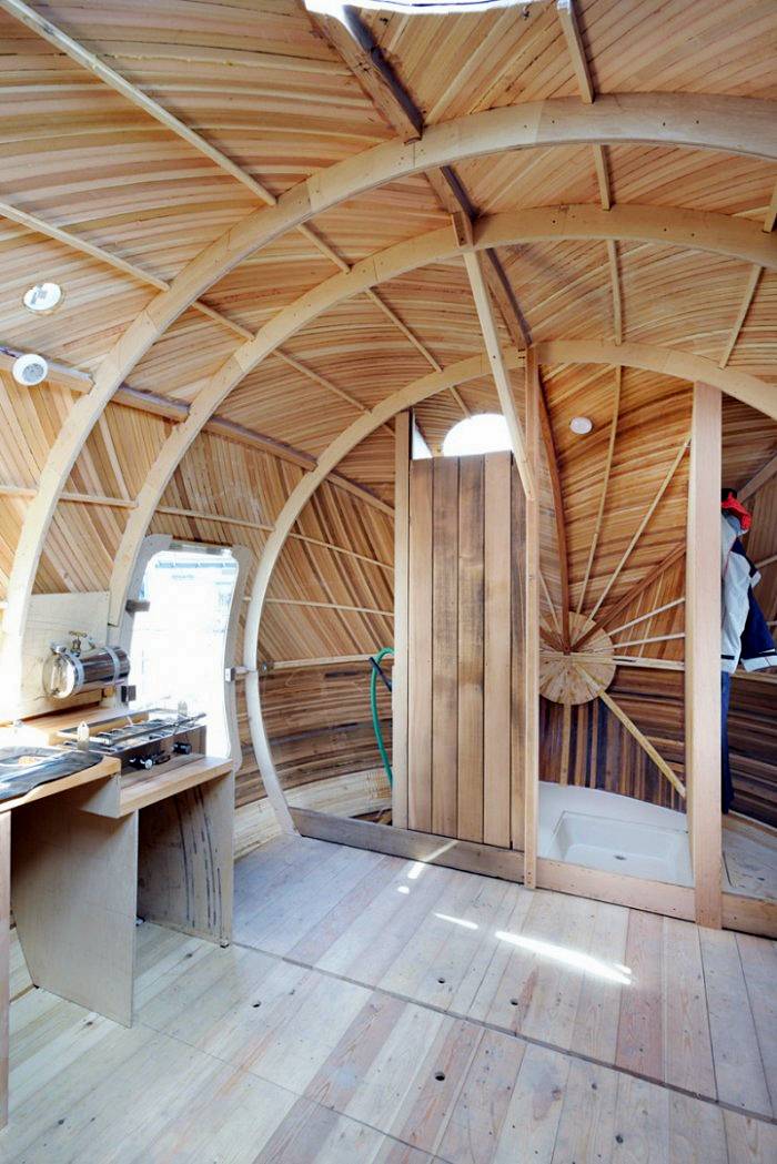 Floating Wooden Exbury Egg House alzicx