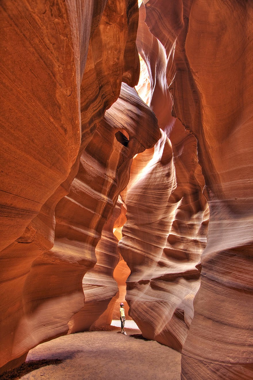 9. Antelope Canyon in Arizona, USA - 29 Unbelievable Locations That Look Like They’re Located On Another Planet 9. Antelope Canyon in Arizona, USA - 29 Unbelievable Locations That Look Like They’re Located On Another Planet