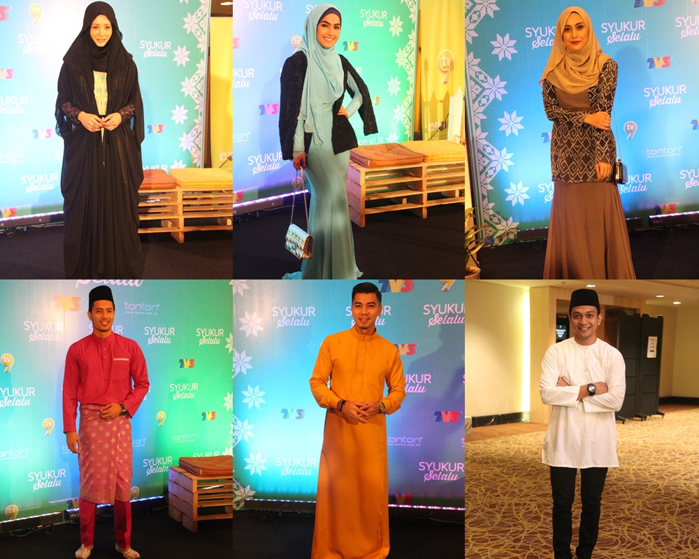 Local celebrities in their Baju Raya 2015 - TheHive.Asia