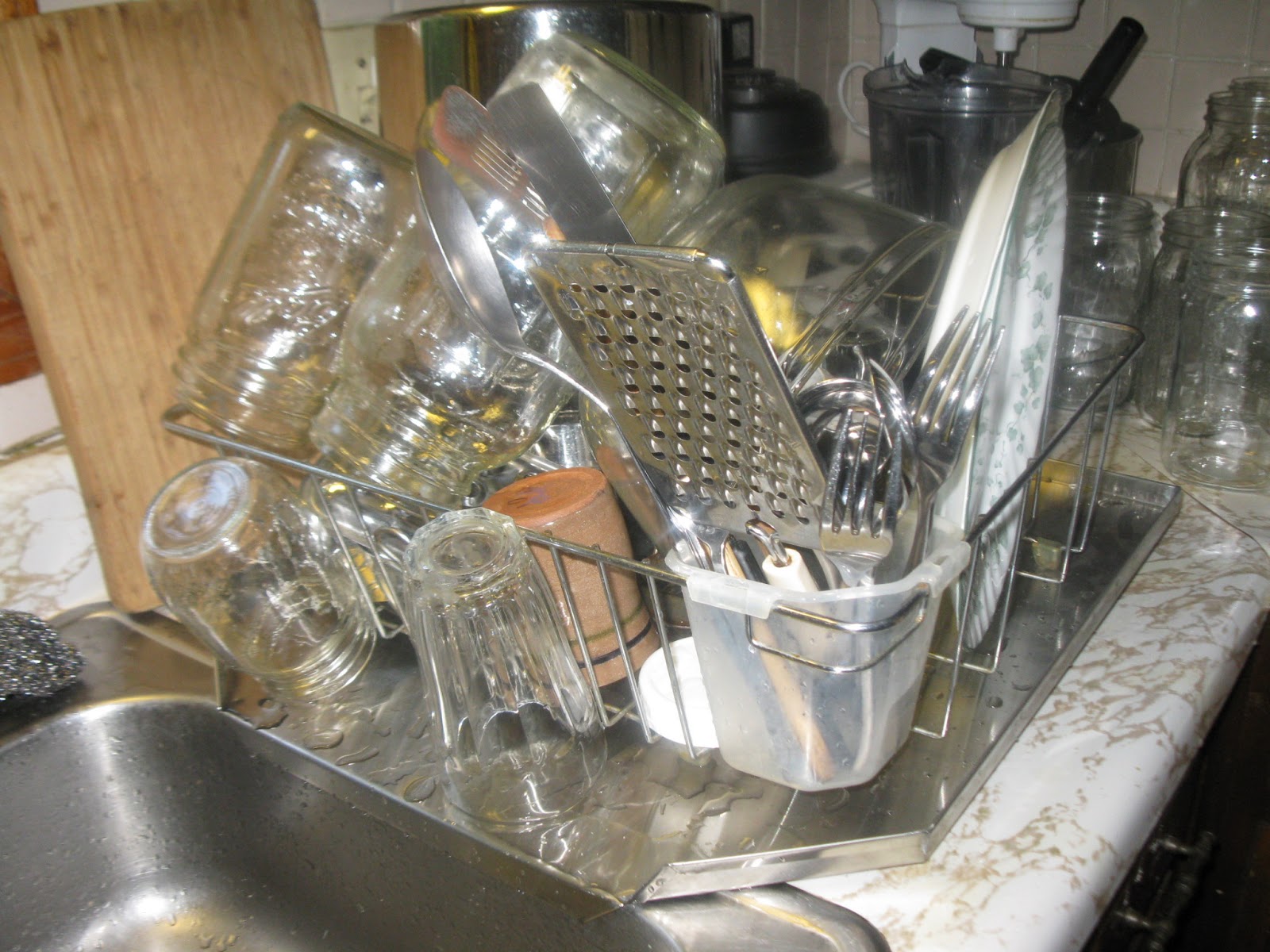 Simply Homemaking Stainless Steel Drain Board!!!