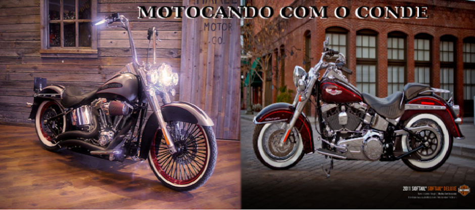 Motocando com o Conde