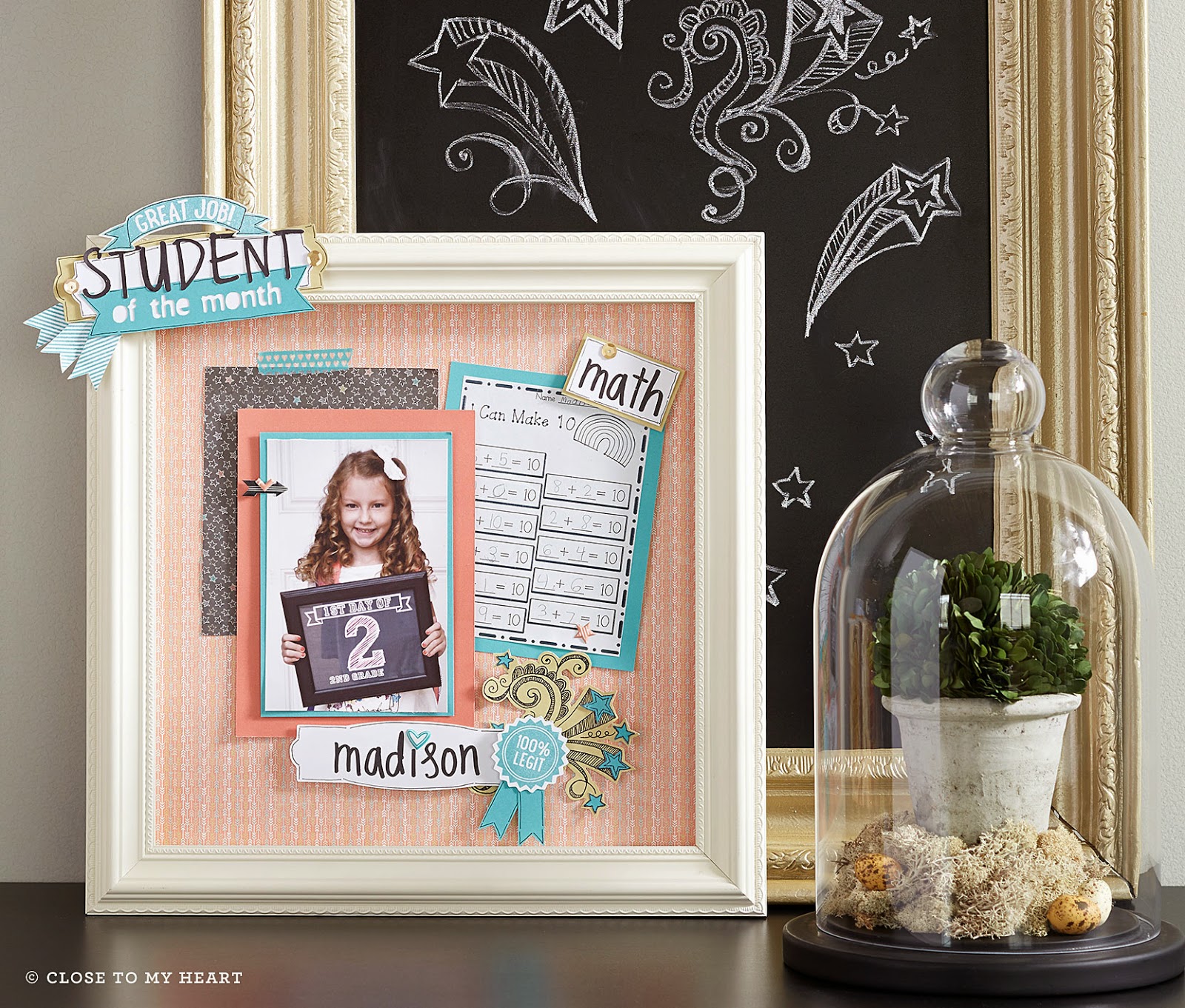 Lauren Loves To Scrap Close To My Heart's "Chalk It Up" Paper Pack Is