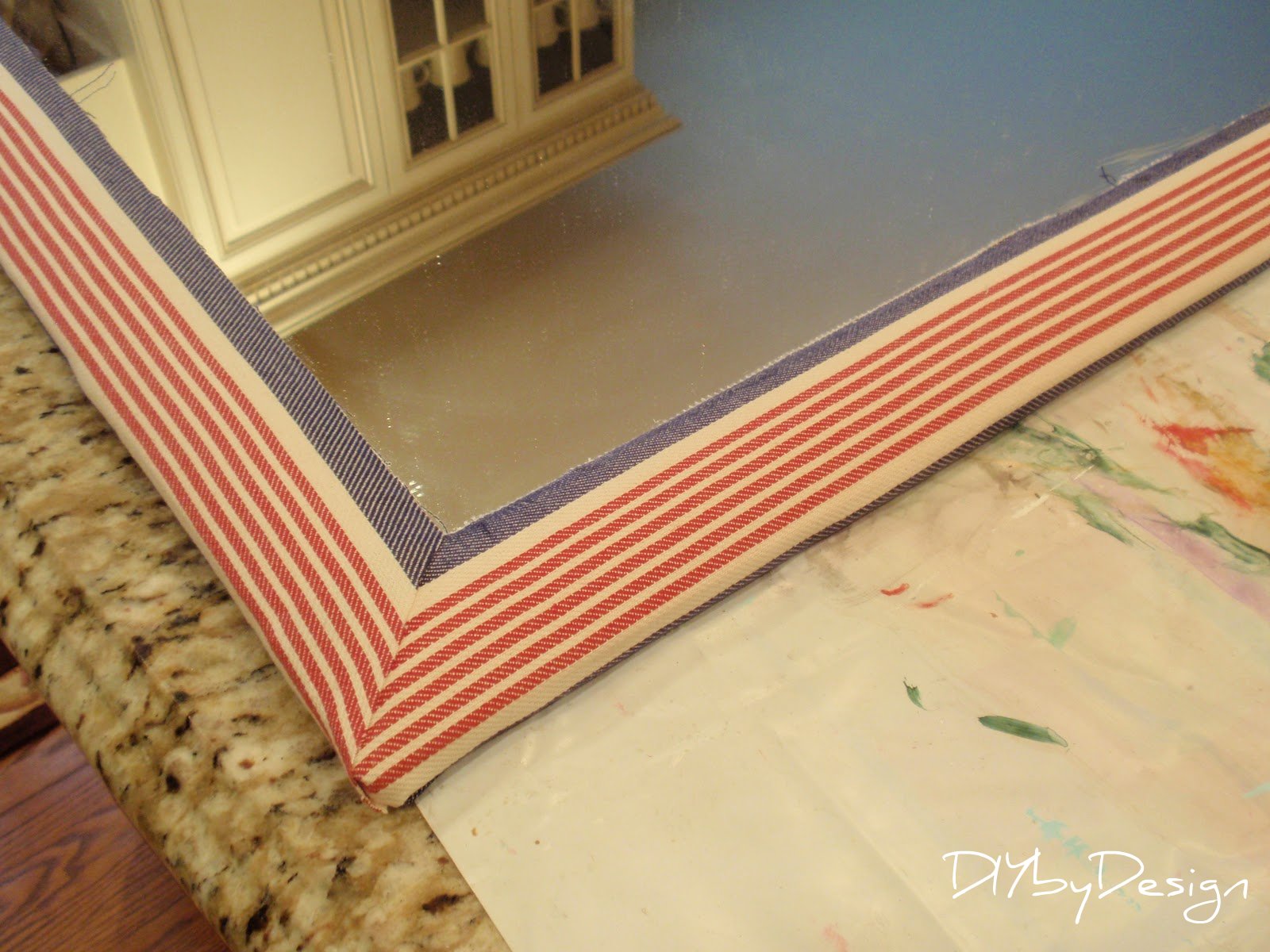 DIY by Design How to Transform an Ugly or Damaged Mirror