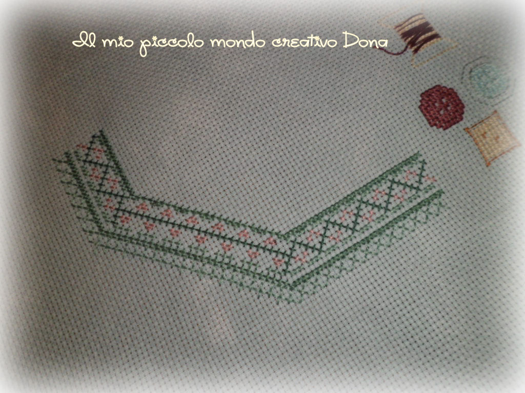 Festive Saluti con salti a FIORI GHIRLANDE /& Nastri cross stitch chart