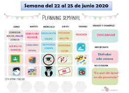 HORARIO SEMANAL