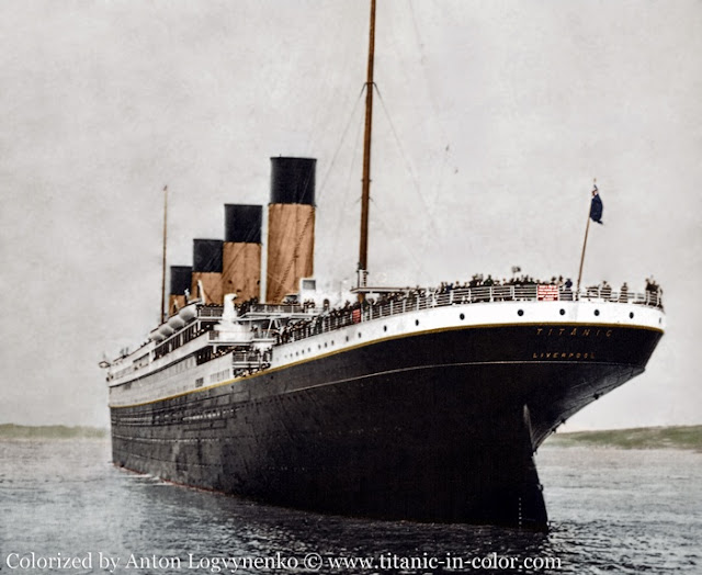 The Real Titanic in color - Titanic 3D