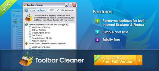 reparar las meco madrid Quitar las toolbars no deseadas