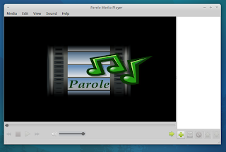 parole multimedia player Xubuntu