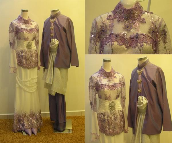 Baju Kahwin Purple