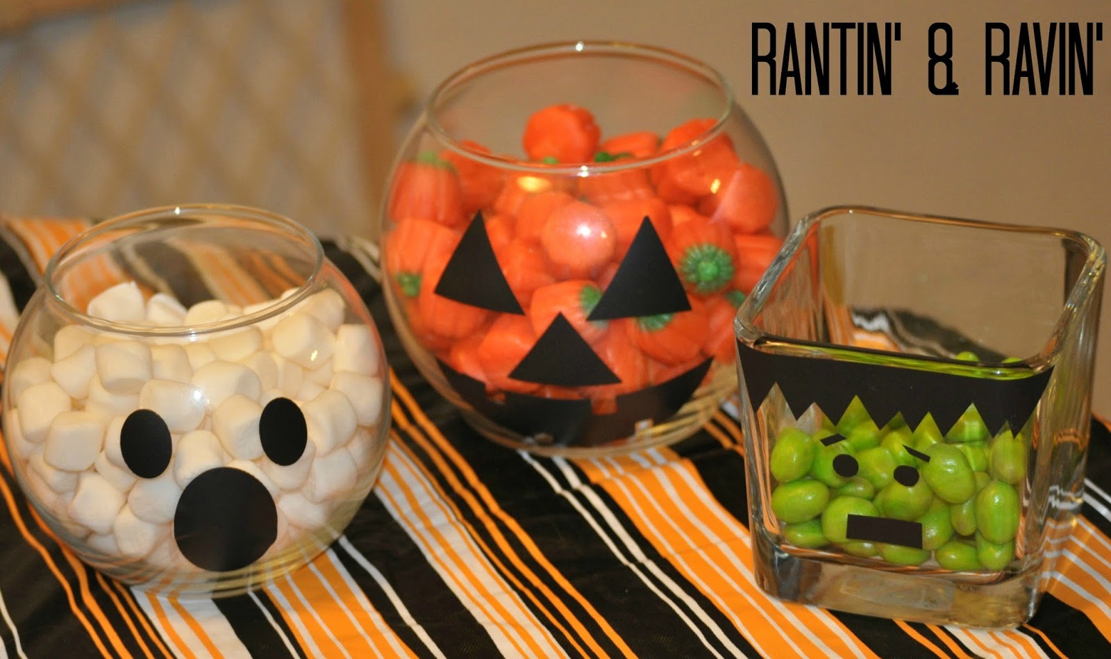 Rantin' & Ravin' DIY HALLOWEEN CANDY JARS!!!