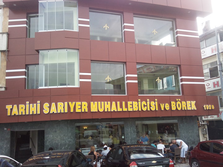 Tarihi Sarıyer Muhallebicisi Gezilecek Yerler &amp; Gidilecek Mekanlar