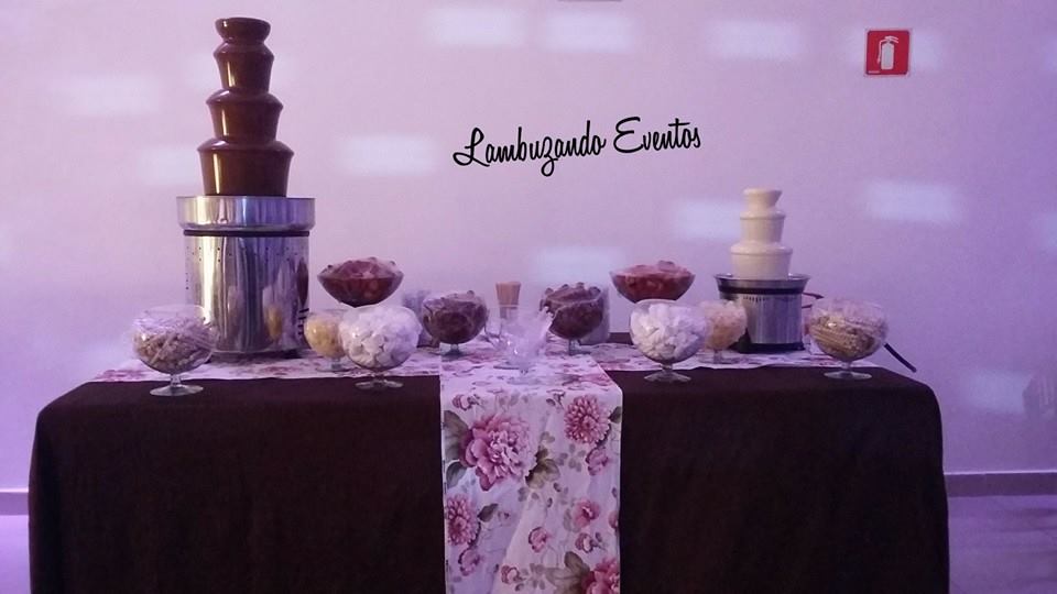 Lambuzando Eventos - Cascatas de Chocolate e Coquetel - SP