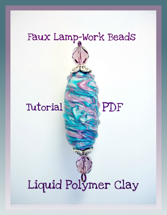 Beadazzle Me Polymer Jewelry Polymer Clay Tutorial Using Liquid Polymer Clay