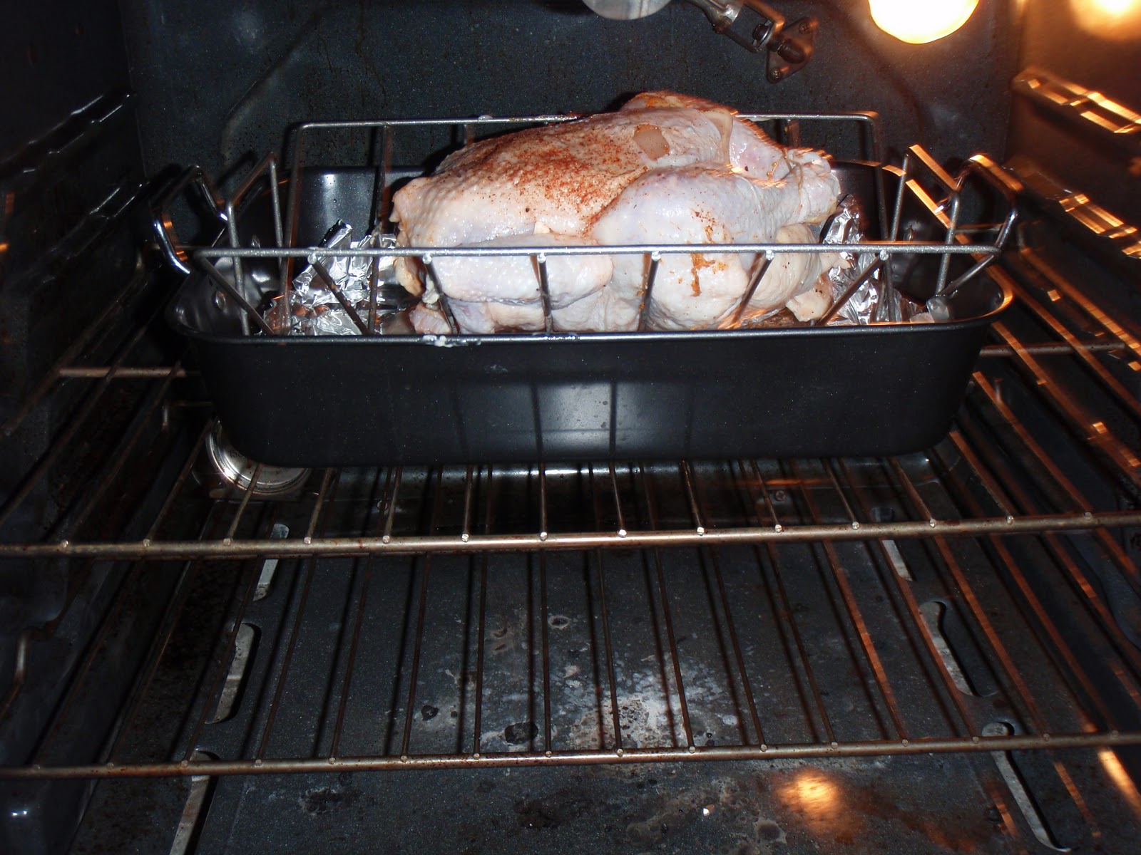 Damsel in Delish {Alton Brown's Good Eats Roast Turkey Roasted