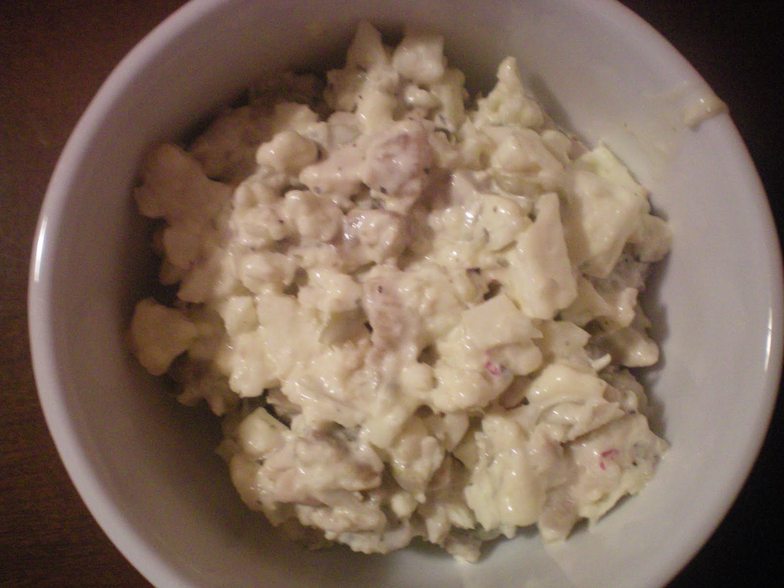 The Primal Home Chicken Cauliflower Salad