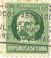 My Favorite Stamps: Cuba 1926, Marti 1 Correos