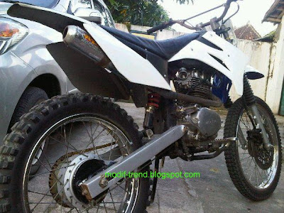 honda CB modif to trail honda CB modif to trail