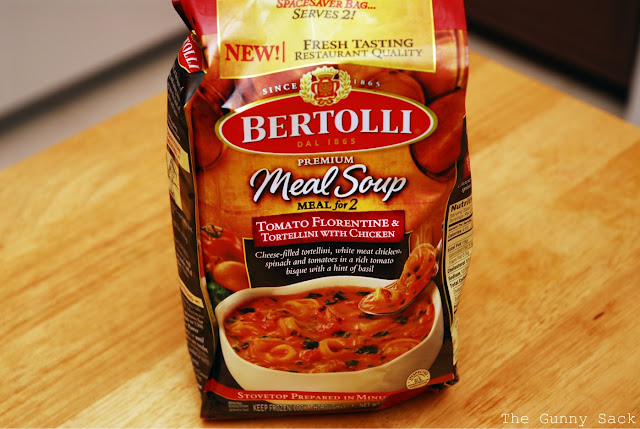 Frozen Soup In Pan