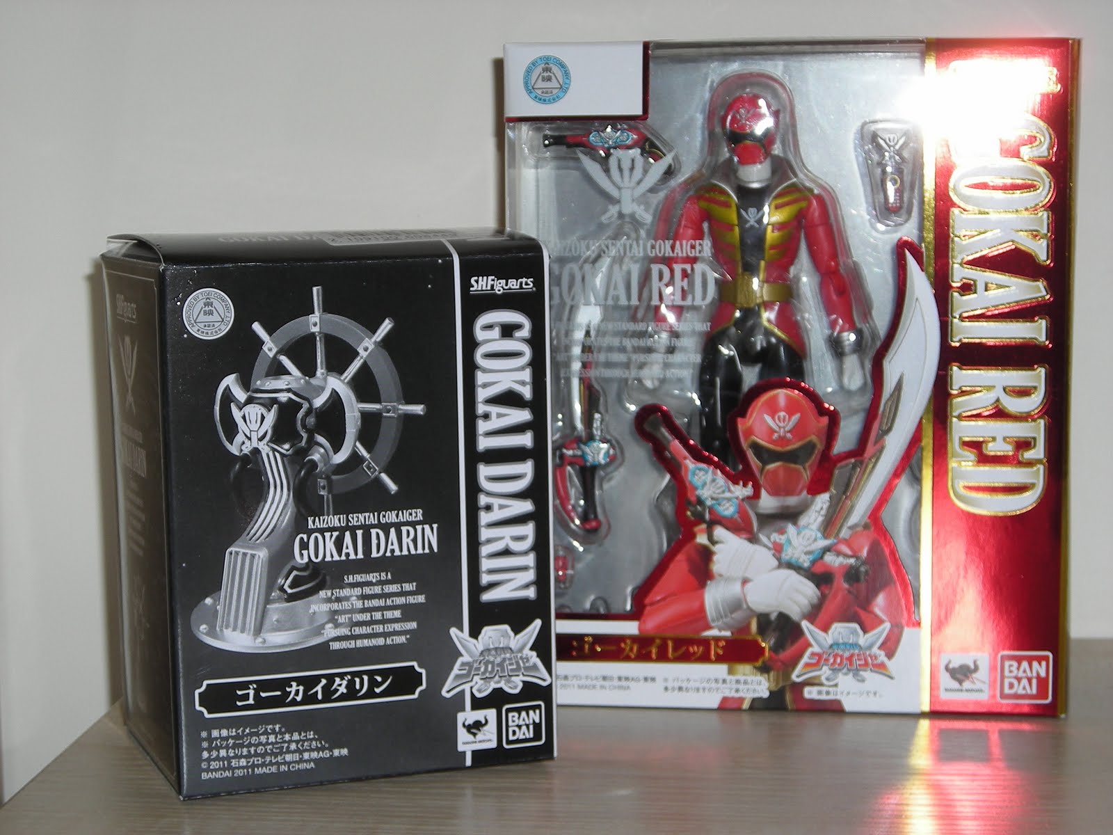 GOKAI DARIN RED BANDAI S.H.Figuarts Kaizoku Sentai Gokaiger Power Ranger 