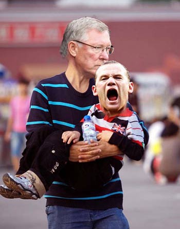 Wayne Rooney Funny Photos - Funny Pictures, Funny Photos, Babies
