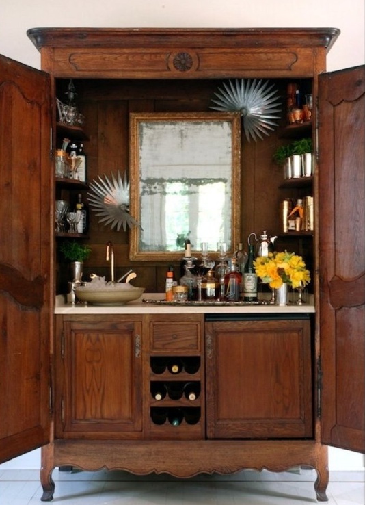 Renew Redo Wardrobe Turned Wet Bar