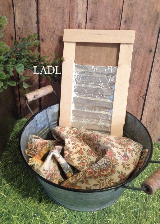 Living A Doll's Life How to Make Pioneer Washboard Week 2