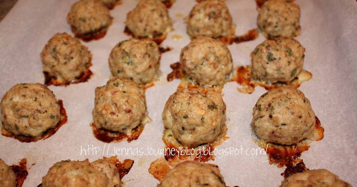 Jenna Blogs Spicy Turkey Meatballs
