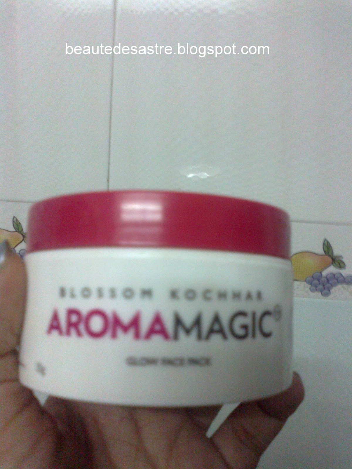 by beaute' desastre Aroma Magic Glow face pack review