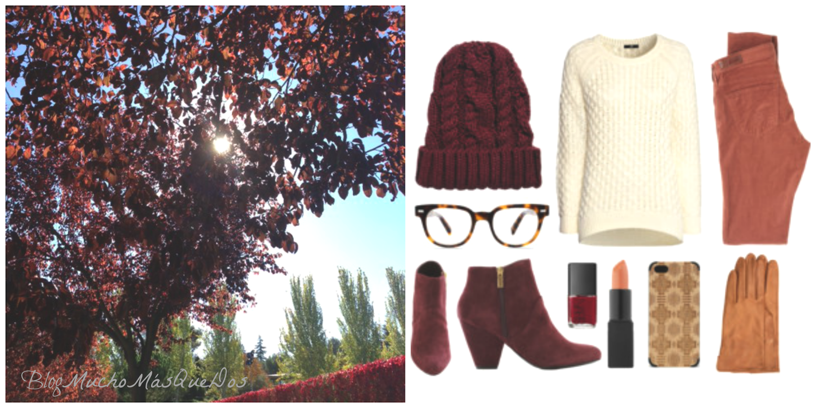 Mucho Más Que Dos: Moda Otoño. Según los colores de las hojas.